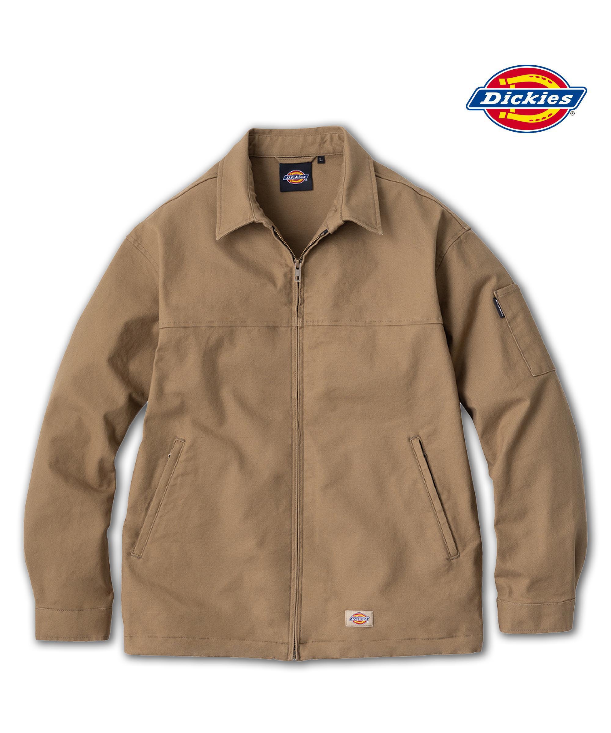 C2D7530 Dickiesストレッチジャケット キャメル