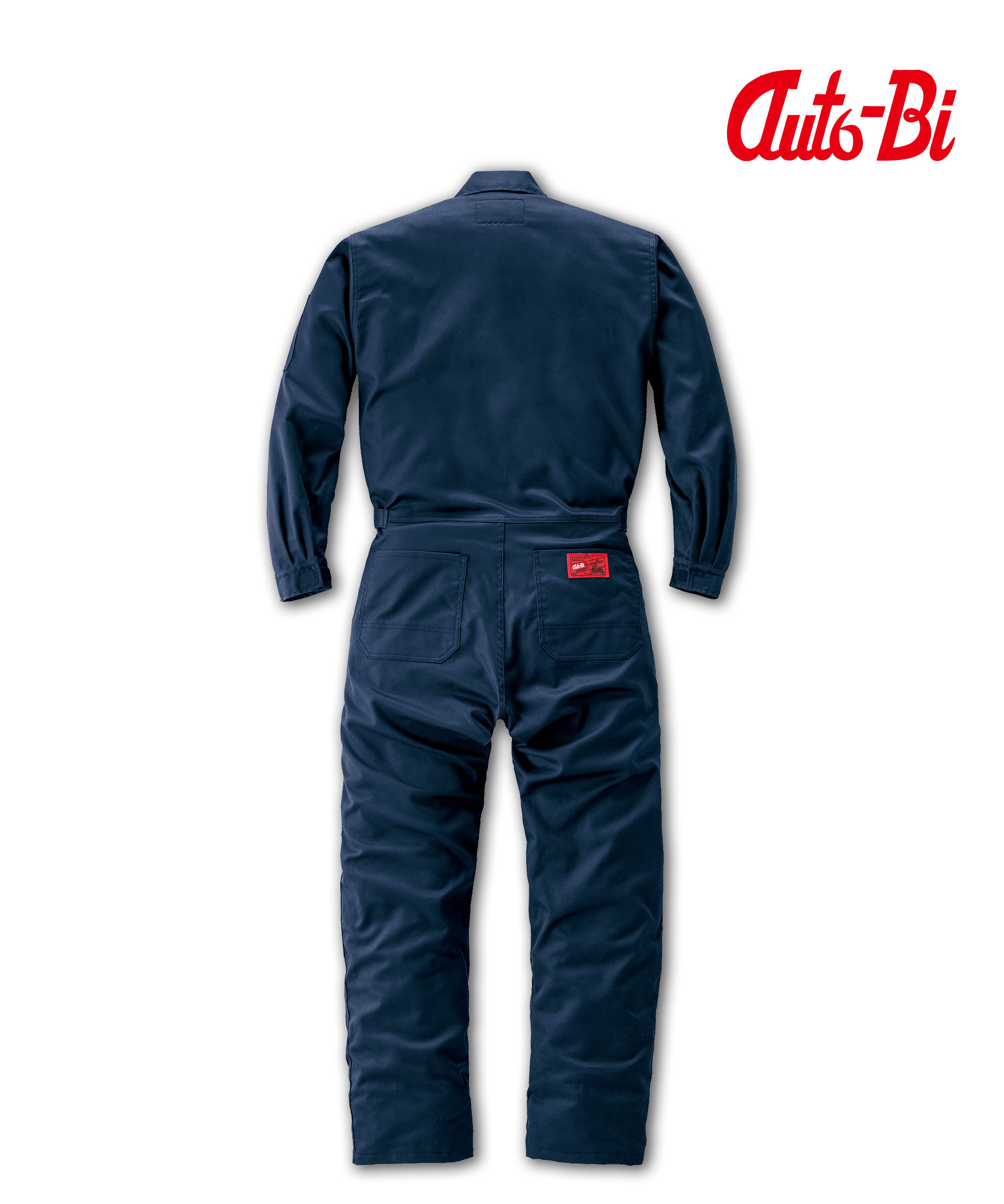 Y326010 AUTO-BI 長袖つなぎ服 ネイビーブルー
